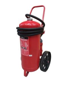 Poedersnelblusser - 50kg - CO2-patroon